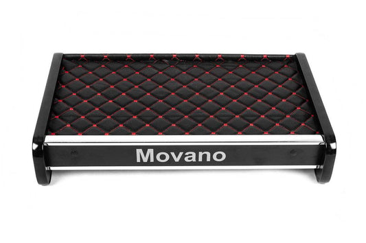 Shelf on the panel (Black with red thread) for Opel Movano 2004-2010 - Reelken Auto