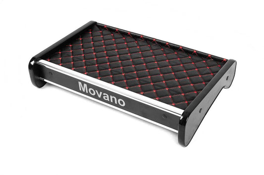Shelf on the panel (Black with red thread) for Opel Movano 2004-2010 - Reelken Auto