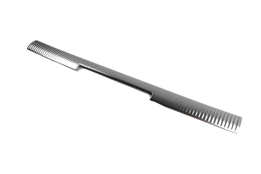 Carmos rear sill trim (stainless, matte) for Peugeot 308 2021- - image 2