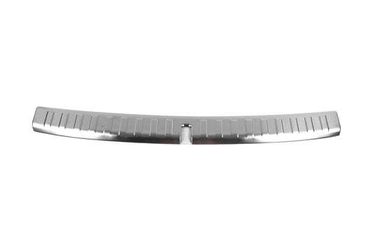 Rear bumper sill protector Carmos (2024+, stainless steel, matte) for BMW iX (I20) 2022- - image 1