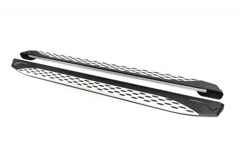 Shining side sills (2 pcs., Aluminum) for Volvo XC90 2015↗ - Reelken Auto
