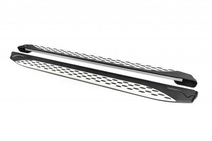 Shining side sills (2 pcs., Aluminum) for Volvo XC90 2015↗ - Reelken Auto