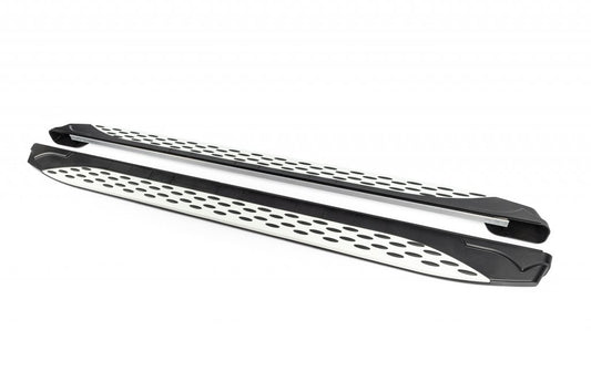 Side Steps Shining V1 (2 pcs, Aluminum) for Renault Duster 2024- - image 1