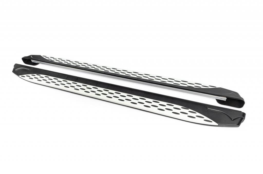 Side sills Shining V1 (2 pcs., Aluminum) for DS7 Crossback - Reelken Auto