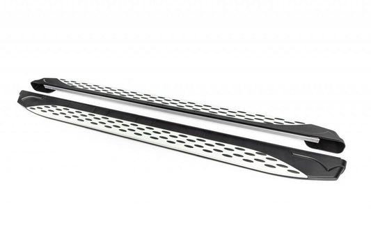Side sills Shining V1 (2 pcs., Aluminum) for DS7 Crossback - Reelken Auto