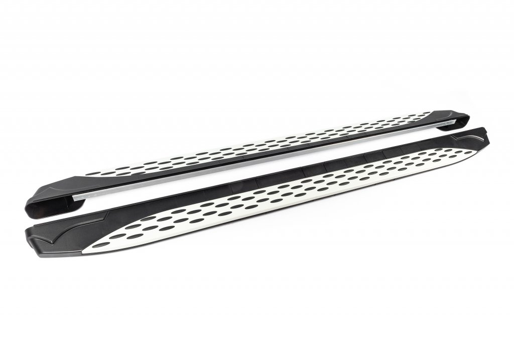 Side Steps Shining V1 (2 pcs, Aluminum) for Renault Duster 2024- - image 2