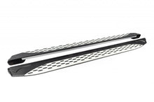 Side Steps Shining V1 (2 pcs, Aluminum) for Volkswagen Caddy 2004-2010 - image 2