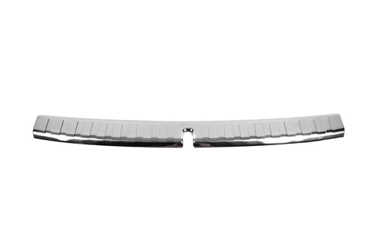 Rear bumper sill protector Carmos (2024+, stainless steel, gloss) for BMW iX (I20) 2022- - image 1