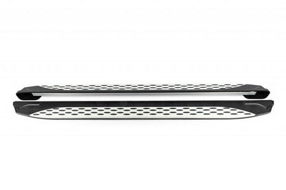Side sills Shining V1 (2 pcs., Aluminum) for DS7 Crossback - Reelken Auto