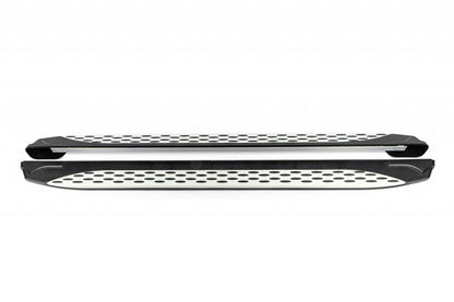 Side sills Shining V1 (2 pcs., aluminum) for Chevrolet Captiva 2006-2019 - image 3
