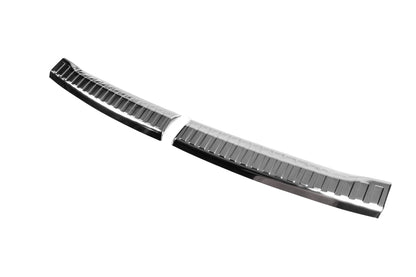 Stainless Steel Rear Bumper Protector Carmos (glossy) for Audi Q4 e-Tron 2021- - image 2