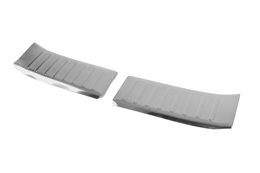 Rear Bumper Protector Carmos Stainless Steel Gloss for Nissan Juke 2020- - image 2
