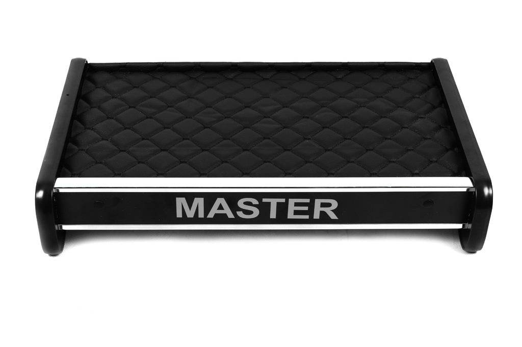 Shelf on the panel (Black with black thread) for Renault Master 1998-2010 - Reelken Auto