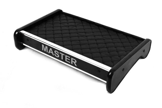 Shelf on the panel (Black with black thread) for Renault Master 1998-2010 - Reelken Auto