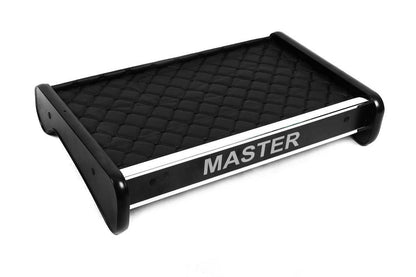 Shelf on the panel (Black with black thread) for Renault Master 1998-2010 - Reelken Auto