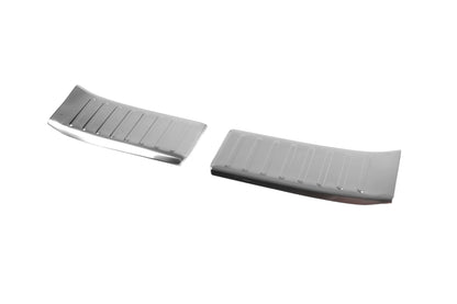 Carmos rear bumper cover (stainless, matte) for Nissan Juke 2020↗︎ - image 2