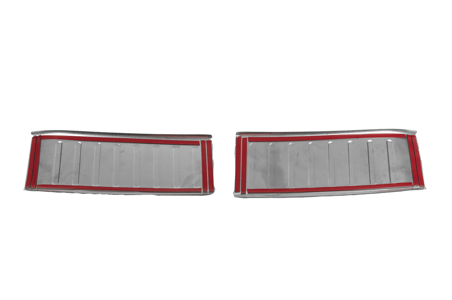 Carmos rear bumper cover (stainless, matte) for Nissan Juke 2020↗︎ - image 3