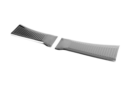 Stainless Steel Rear Bumper Protector Carmos (glossy) for Suzuki SX4 S-Cross 2021- - image 2