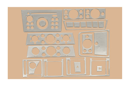 Dashboard Trim Covers for Opel Vectra C 2002-2008 - image 3