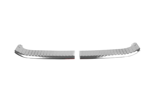 Stainless Steel Rear Bumper Protector Carmos (glossy) for Skoda Kodiaq 2023- - image 1