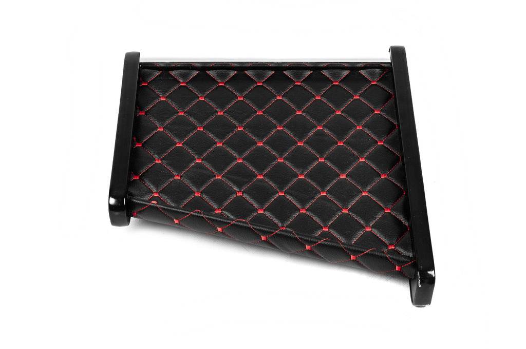 Shelf on the panel (Black with red thread) for Iveco Daily 1999-2006 - Reelken Auto