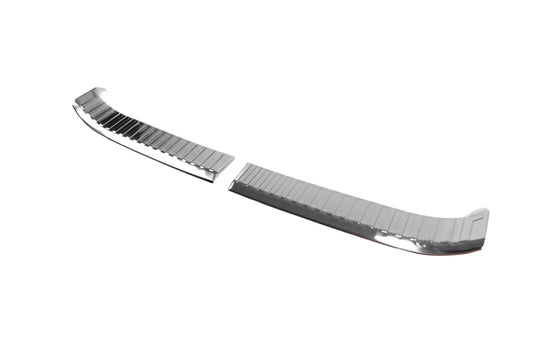 Stainless Steel Rear Bumper Protector Carmos (glossy) for Skoda Kodiaq 2023- - image 2