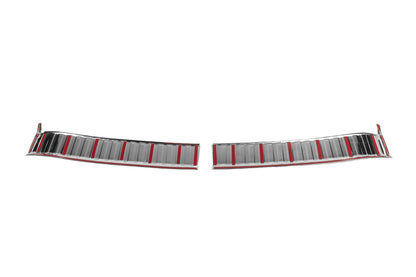 Carmos rear sill trim (stainless, glossy) for Skoda Kodiaq 2023- - image 3