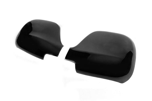 Mirror covers Black (2004-2010, stainless steel) for Mercedes Vito W639 2004-2014 - image 2