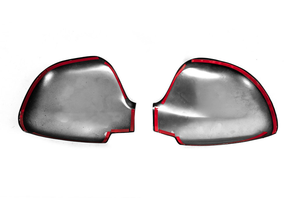 Mirror covers Black (2004-2010, stainless steel) for Mercedes Vito W639 2004-2014 - image 3