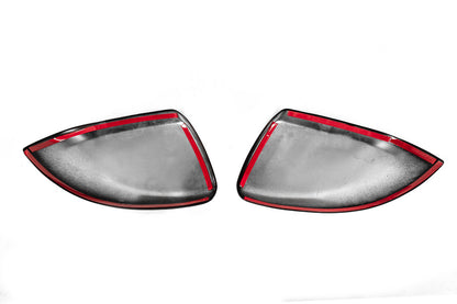 Mirror covers Black (stainless) for Mercedes Vito / V-class W447 2014↗ year - image 3