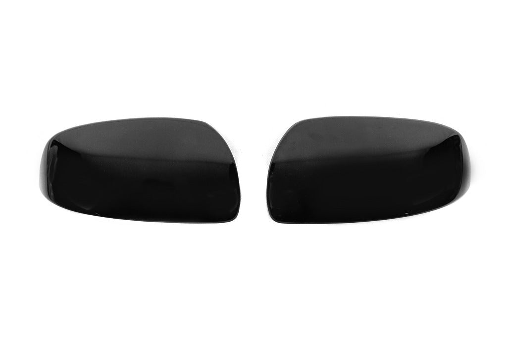 Mirror covers Black (2010-2014, stainless) for Mercedes Vito W639 2004-2014 - image 1