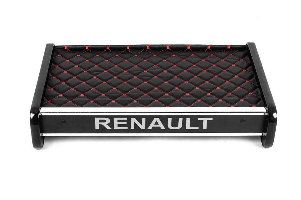 Dashboard Shelf (Black with Red Stitching) for Renault Master 1998-2010 - image 3