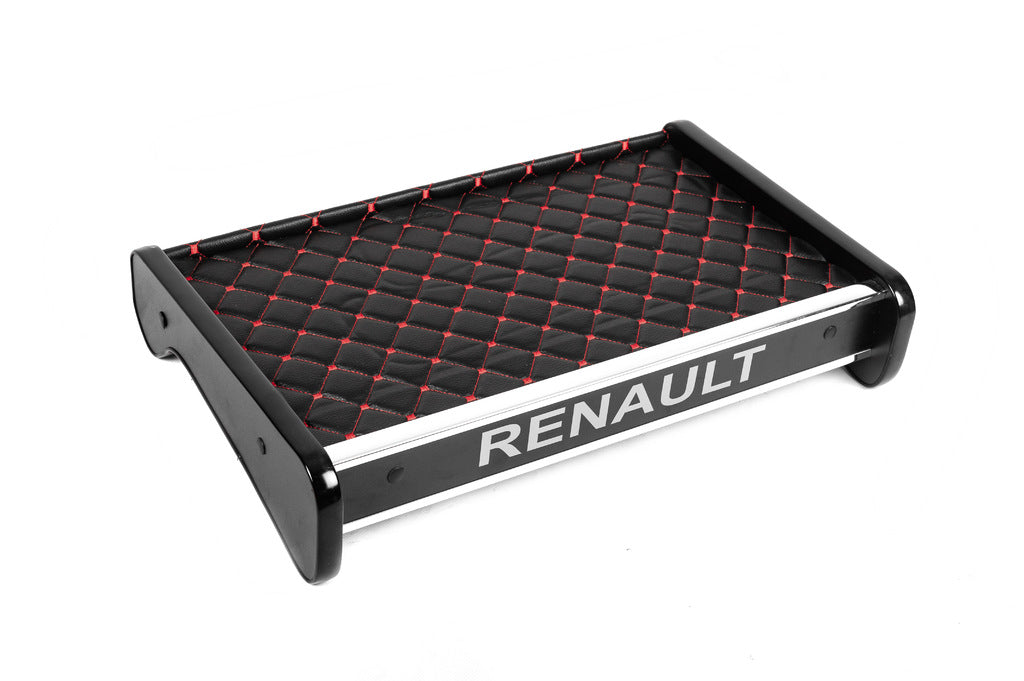 Dashboard Shelf (Black with Red Stitching) for Renault Master 1998-2010 - image 2