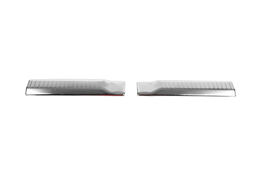Carmos rear sill trim (stainless steel, glossy) for Suzuki Swift 2017-2024 - image 1