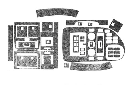 Dashboard Trim Meric (V-Class, 1996-1999) for Mercedes Vito W638 1996-2003 - image 3