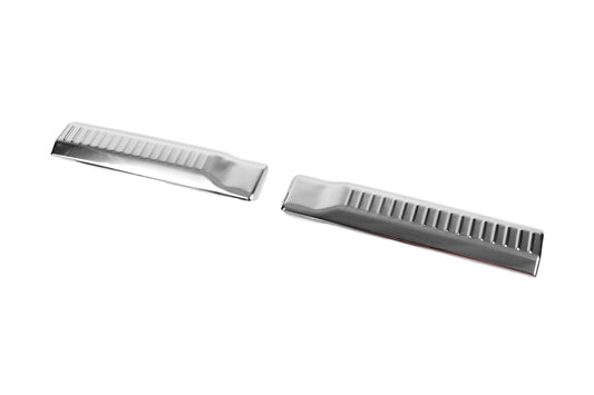 Carmos rear sill trim (stainless steel, glossy) for Suzuki Swift 2017-2024 - image 2