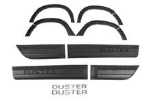 Fender flares with moldings (12 pcs, black ABS) for Renault Duster 2018-2024 - image 1