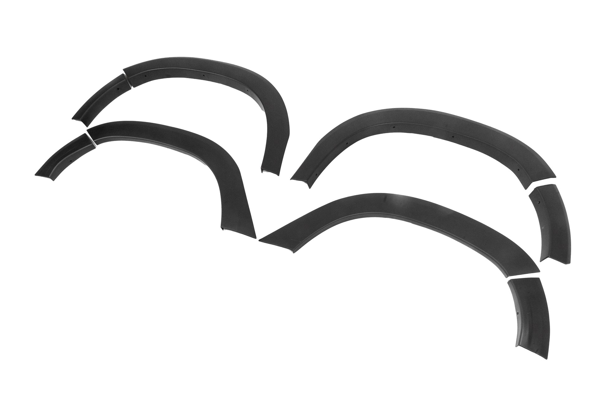 Fender flares with moldings (12 pcs, black ABS) for Renault Duster 2018-2024 - image 5