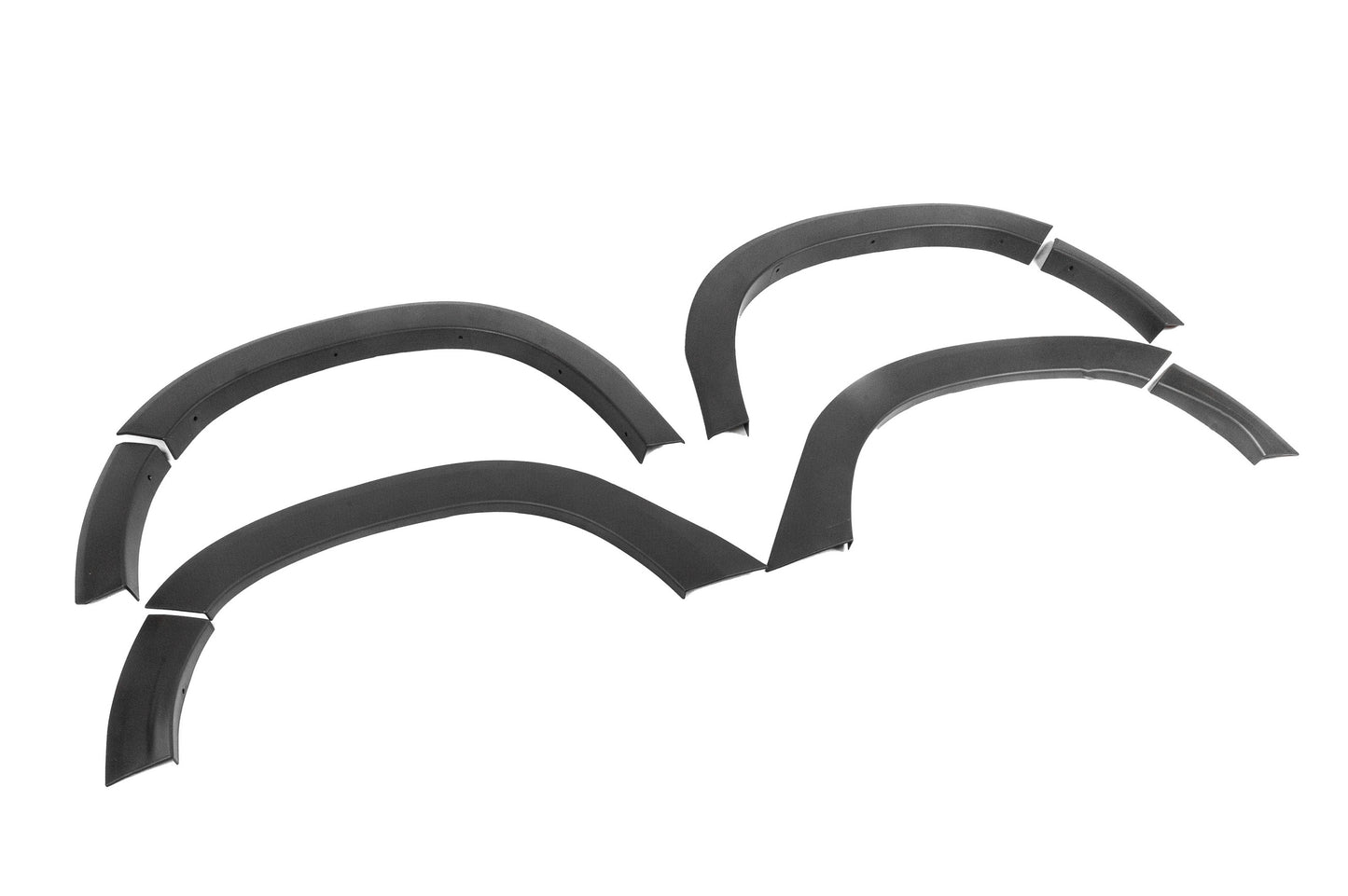 Fender flares with moldings (12 pcs, black ABS) for Renault Duster 2018-2024 - image 6