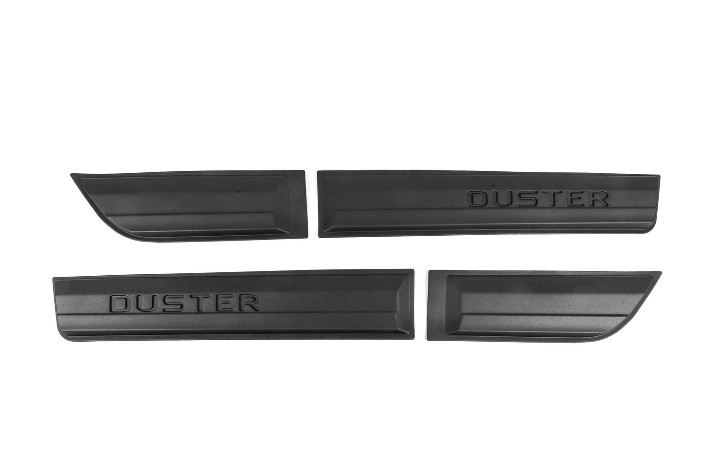 Fender flares with moldings (12 pcs, black ABS) for Dacia Duster 2018-2024 - image 3