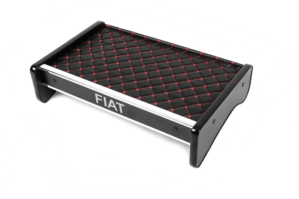Shelf on the panel (Black with red thread) for Fiat Ducato 2006-2025 - image 1