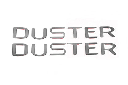 Fender flares with moldings (12 pcs, black ABS) for Renault Duster 2018-2024 - image 3