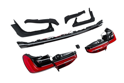 Facelift Kit to G12 M760 (with trunk lid and rear fender replacement) for BMW 7 Series F01/F02 2008-2015 - image 67