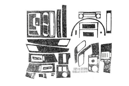 Dashboard Trim Kit (Meric, 50 Pieces) for Mercedes Sprinter W906 2006-2018 - image 5