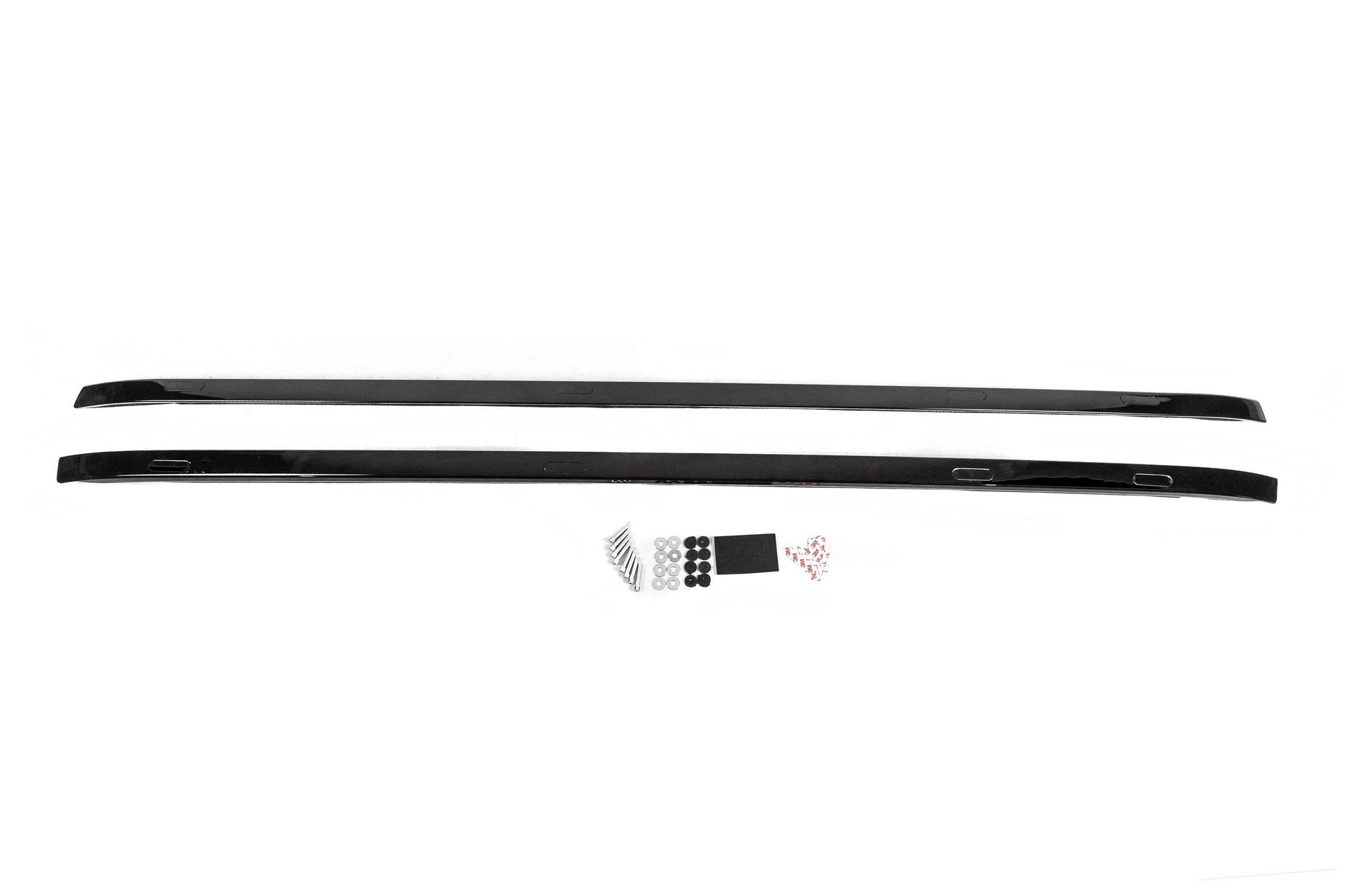 Railings Black 2008-2015. (design 2018, 2 pcs) for Lexus LX570/450d - Reelken Auto