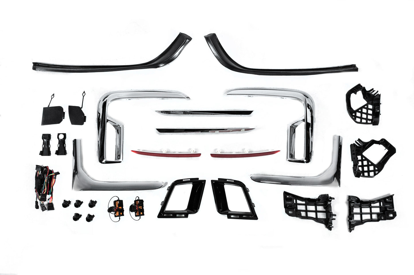 Facelift Kit to G12 M760 (with trunk lid and rear fender replacement) for BMW 7 Series F01/F02 2008-2015 - image 82