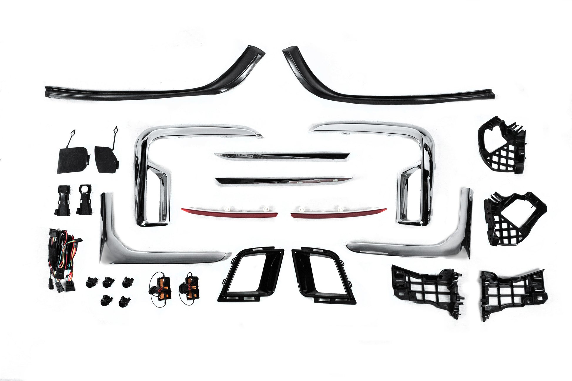 Facelift Kit to G12 M760 (with trunk lid and rear fender replacement) for BMW 7 Series F01/F02 2008-2015 - image 82