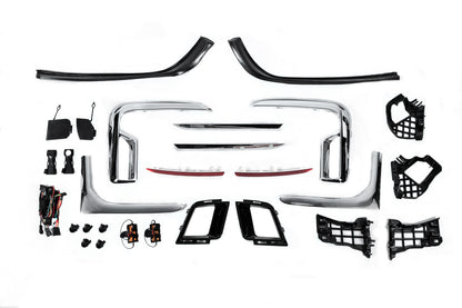 Facelift Kit to G12 M760 (with trunk lid and rear fender replacement) for BMW 7 Series F01/F02 2008-2015 - image 82