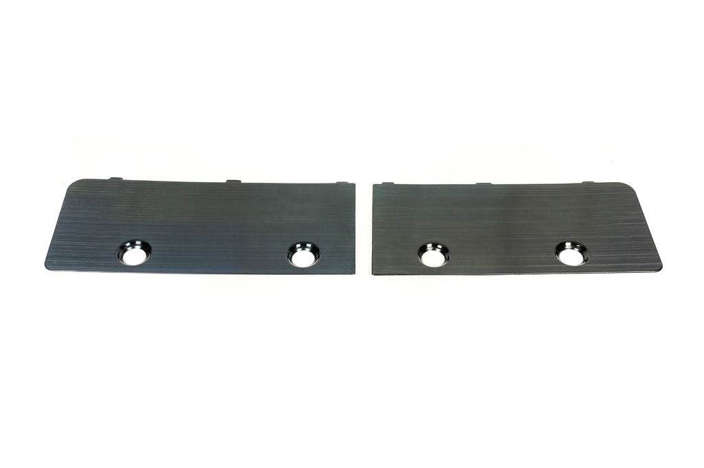 Inserts on the trunk lid (2 pcs, aluminum) for Toyota Land Cruiser 200 - Reelken Auto