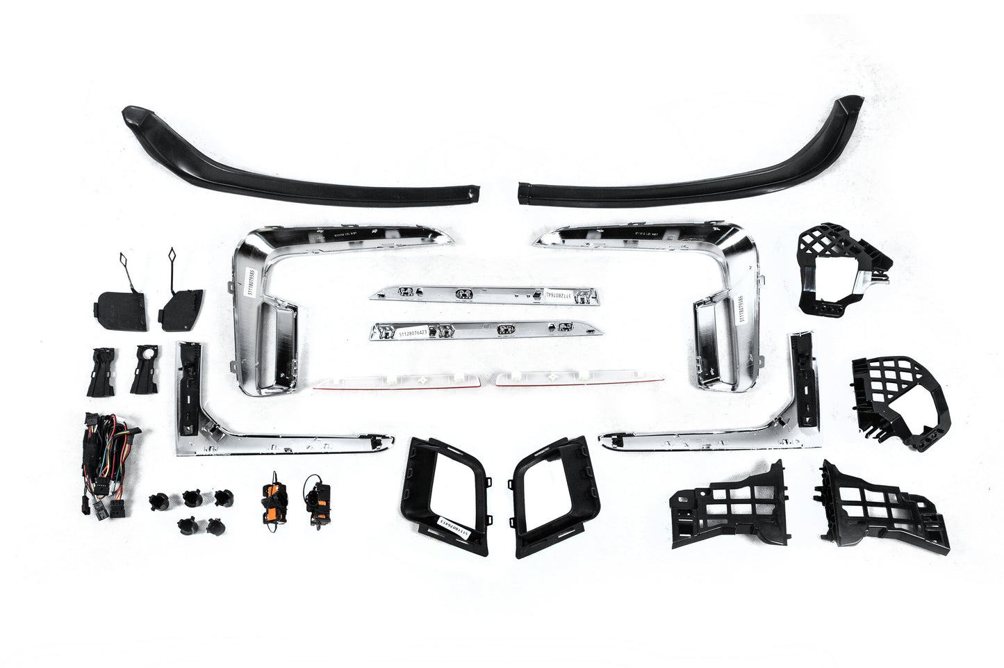 Facelift Kit to G12 M760 (with trunk lid and rear fender replacement) for BMW 7 Series F01/F02 2008-2015 - image 85